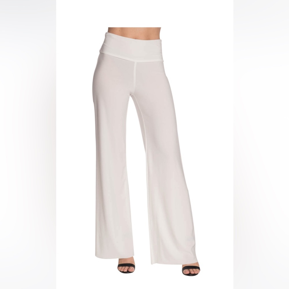 Last Tango Wide Leg Pant in Ivory